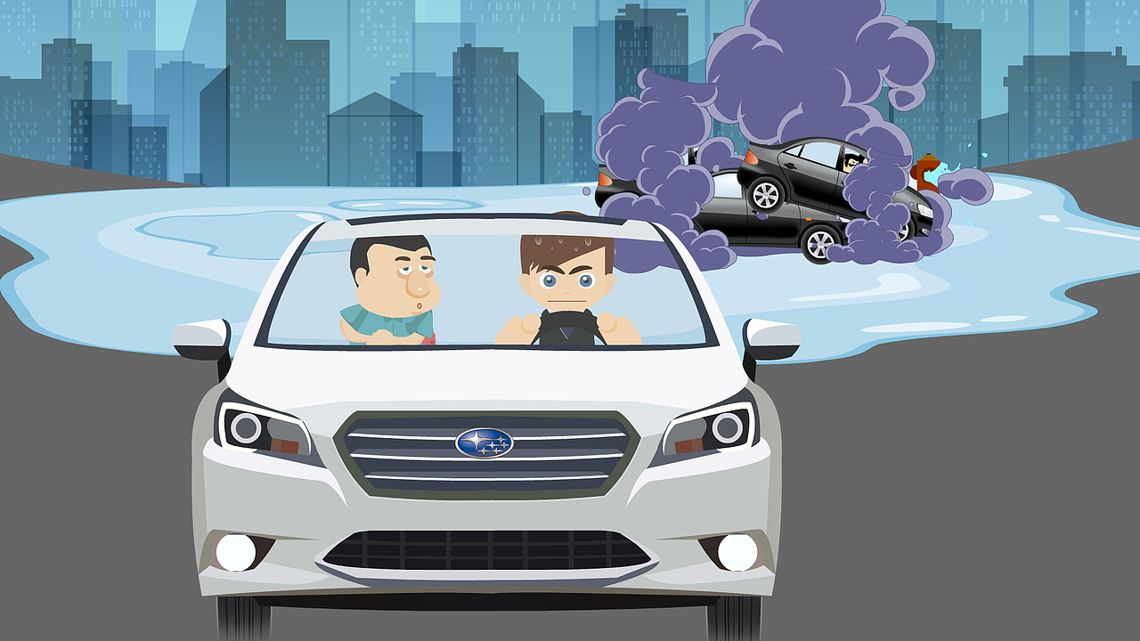 斯巴鲁汽车产品动画-凌凌漆&朱兑游大战黑帮