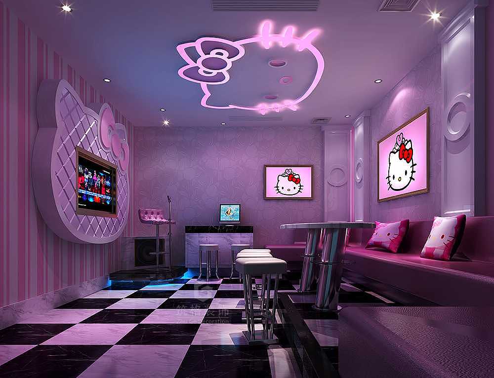 万千时尚ktv-成都主题ktv设计装修案例-筑格装饰