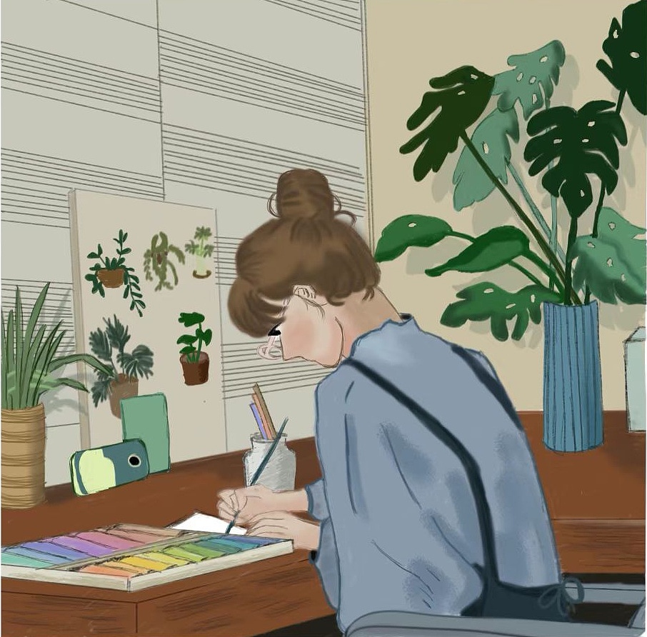 治愈系插画临摹（图ZMzA0MjEwNDQ0） - 商业插画 - 站酷设计师kiraYH原创素材 - 站酷ZCOOL