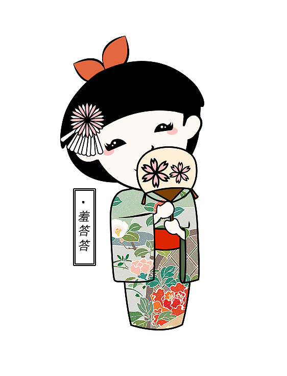 日本跨境电商app-卡通ip设计