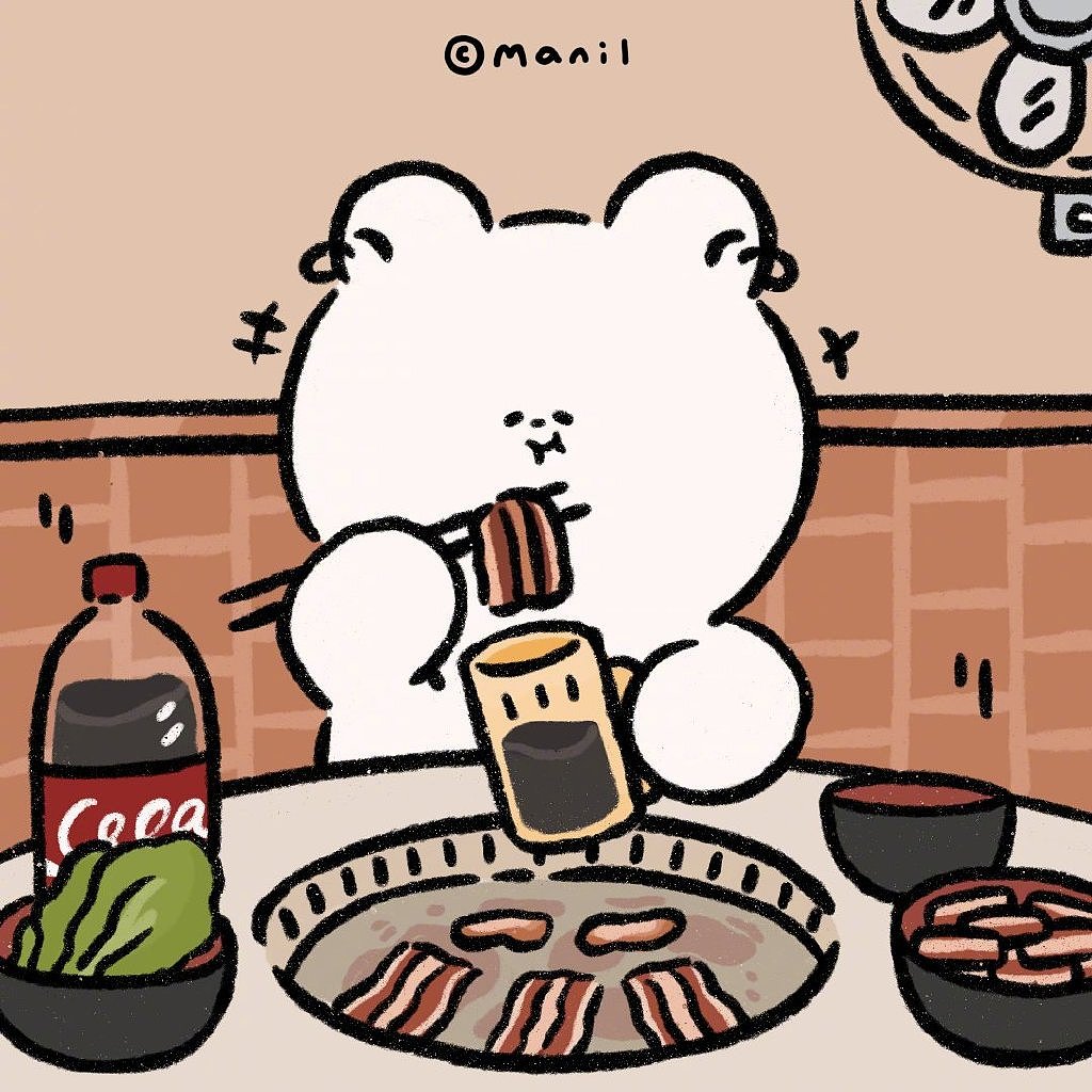 CreamBear奶油熊｜慵懒假日里（图ZMjE1MTkwNjY4） - 艺术插画 - 站酷设计师Manil原创素材 - 站酷ZCOOL