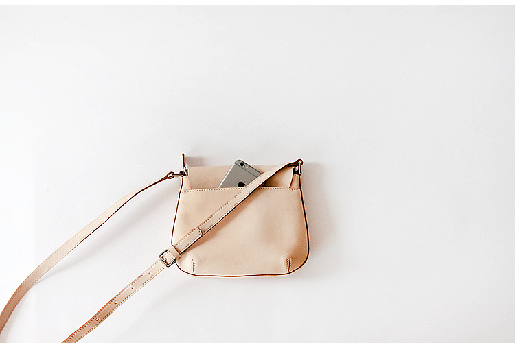 f2studio手工马鞍包单肩包迷你小包包文艺复古拉链女包