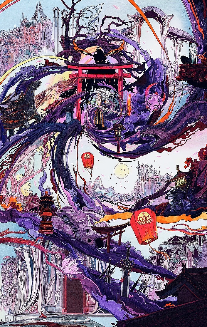 GY-2020（图ZMjM4ODk4MjI0） - 商业插画 - 站酷设计师GuangYuanYU原创素材 - 站酷ZCOOL