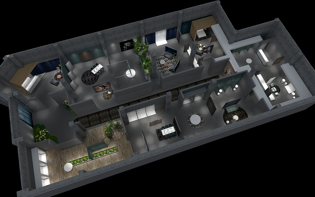 展厅（图ZMTYzODM1MzAw） - 家装设计 - 站酷设计师皓子C原创素材 - 站酷ZCOOL