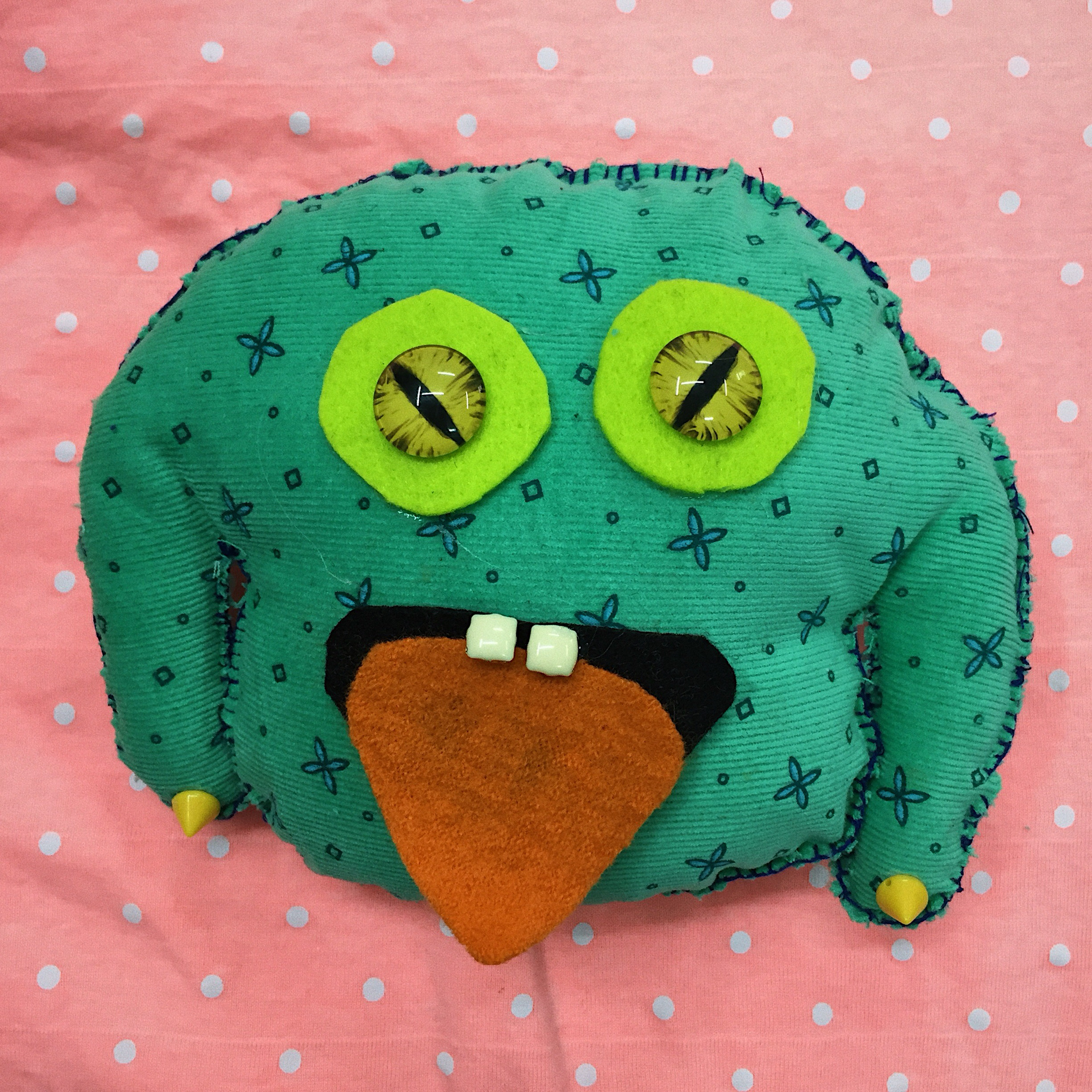 【手工布艺玩偶设计课程—怪兽来了】