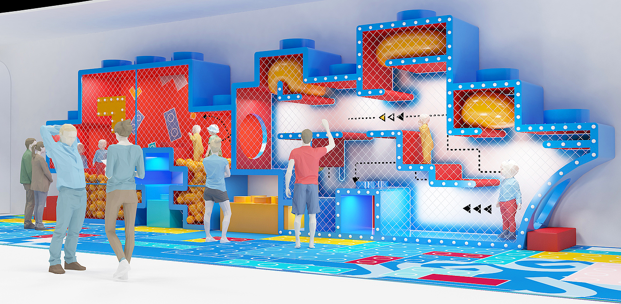 【美陈装置】商场通道美化装置