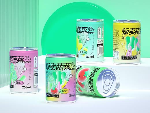 尚智×贩卖蔬菜 | 果蔬汁/即食蔬菜系列包装设计