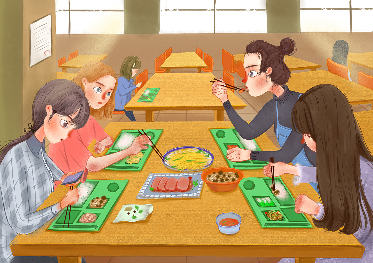 宿舍里的那些事儿（图ZMTIwMDcxMzM2） - 绘本 - 站酷设计师倦酒归舟原创素材 - 站酷ZCOOL