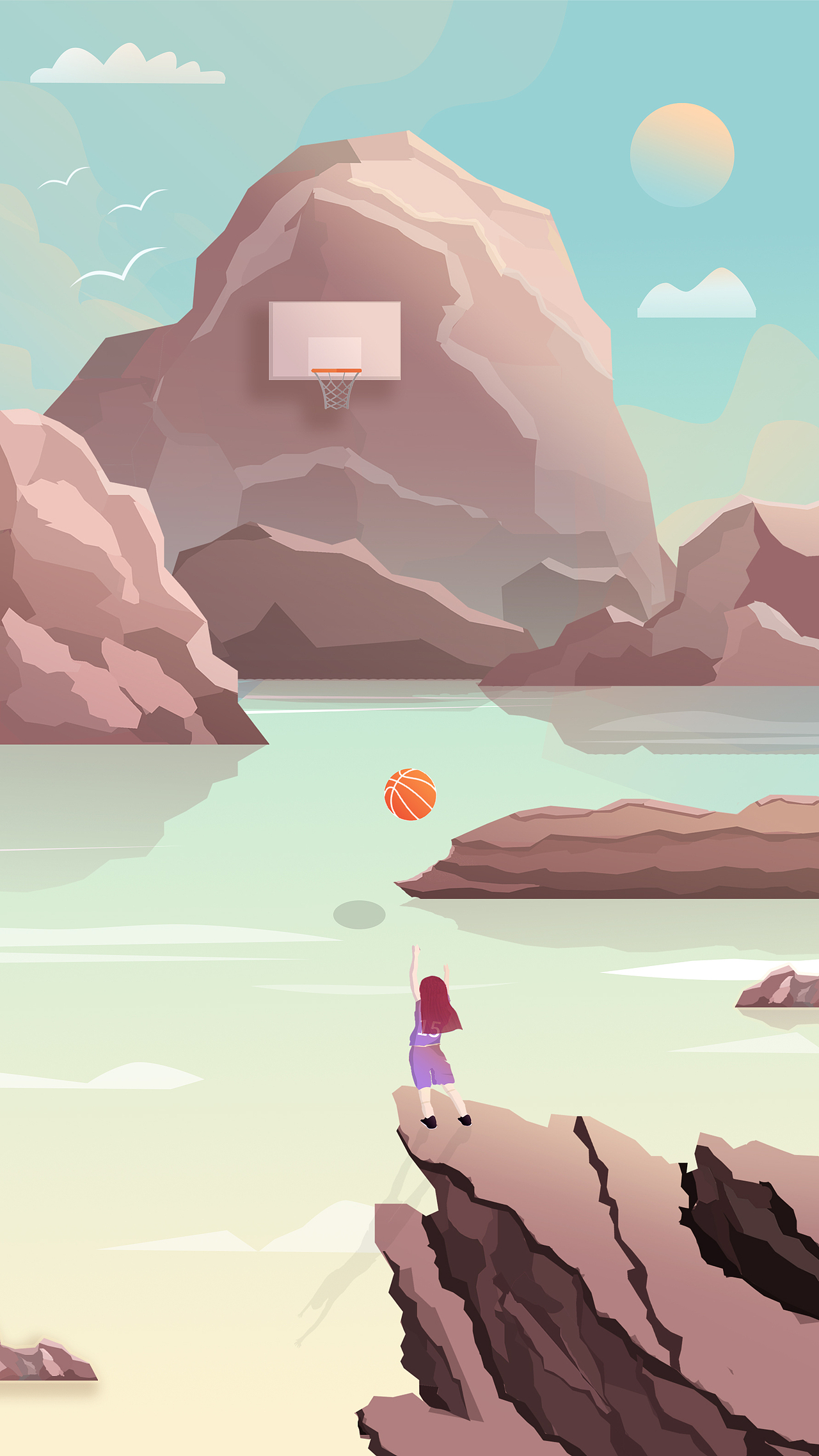 《跨越·追梦》（图ZMjE3MDQzODAw） - 商业插画 - 站酷设计师陈森森william原创素材 - 站酷ZCOOL