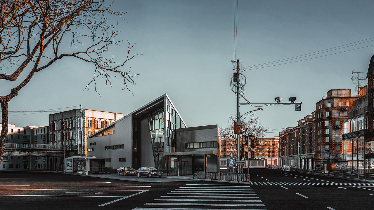 街道|空间|建筑设计|axiangx_原创作品-站酷zcool