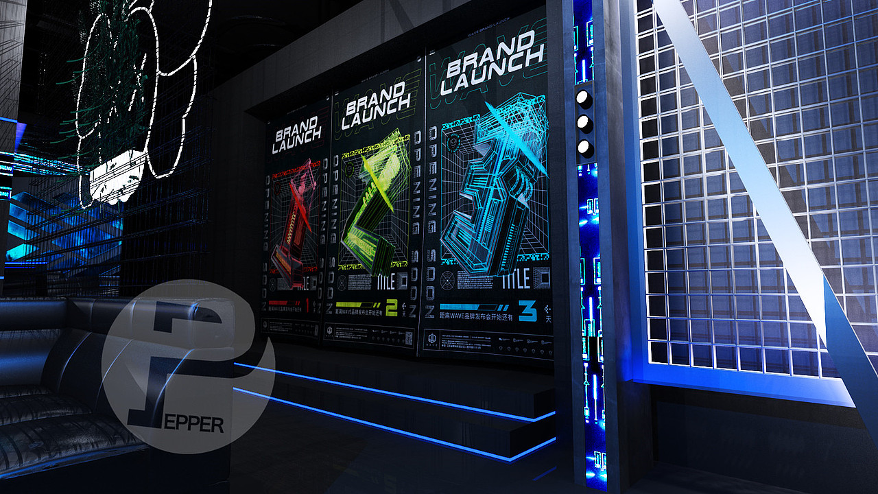 酒吧大厅效果图设计