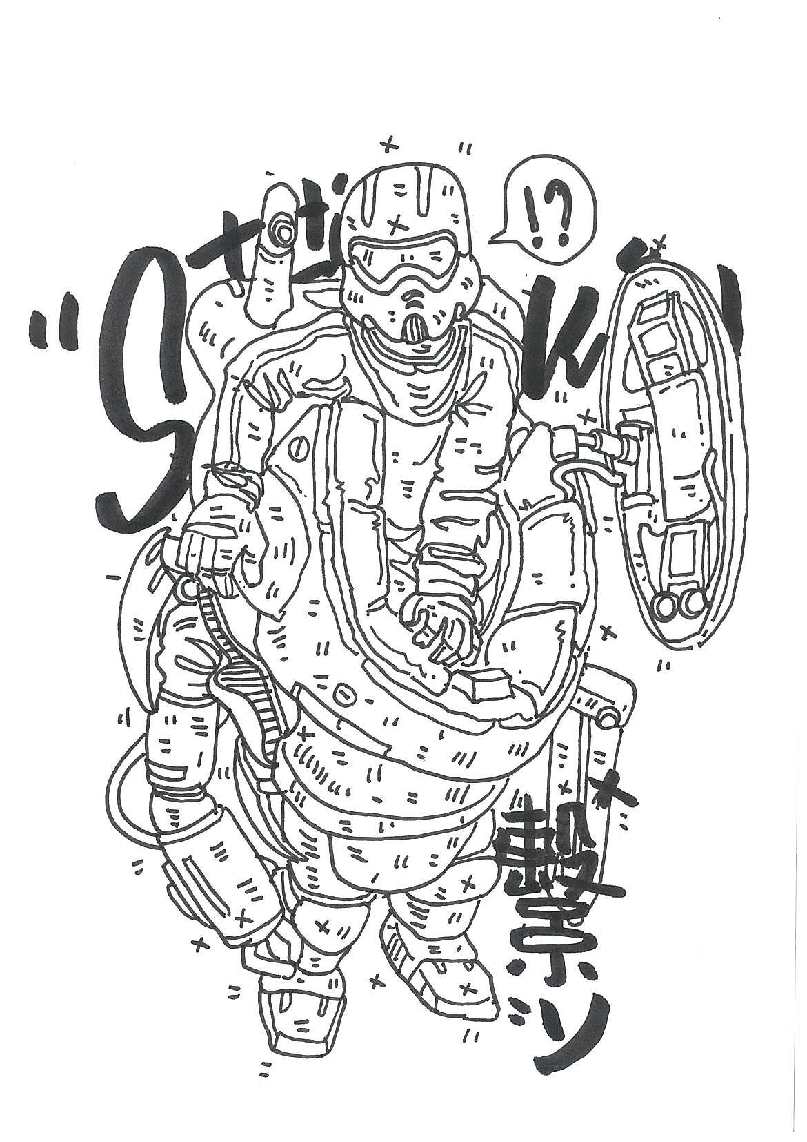 挑战“画1000张画后会有什么变化” 整合章2（图ZMjc1MzkwOTYw） - 新锐潮流插画 - 站酷设计师elijah多力原创素材 - 站酷ZCOOL