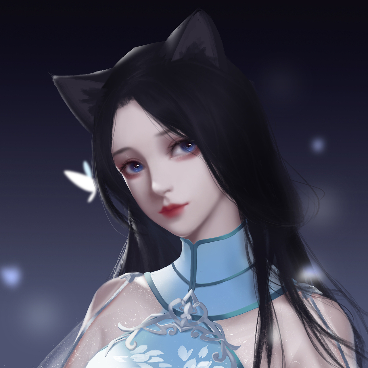 天涯明月刀 青萝（图ZMTg4MTE1MjQ0） - 艺术插画 - 站酷设计师胖芸原创素材 - 站酷ZCOOL