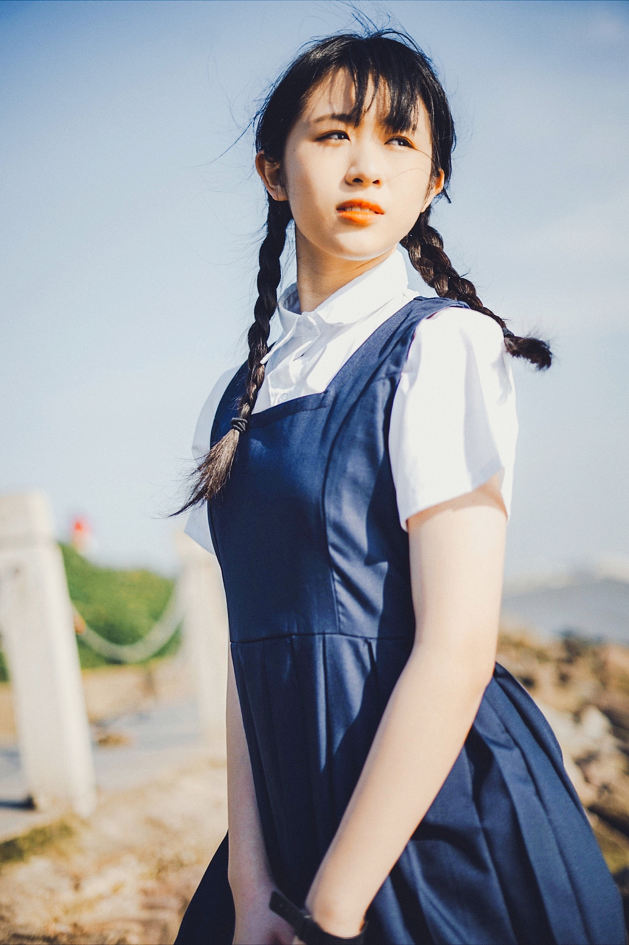 夏天、女孩、天空（图ZMjA1OTcwMTE2） - 人像摄影 - 站酷设计师LaBalena落落原创素材 - 站酷ZCOOL