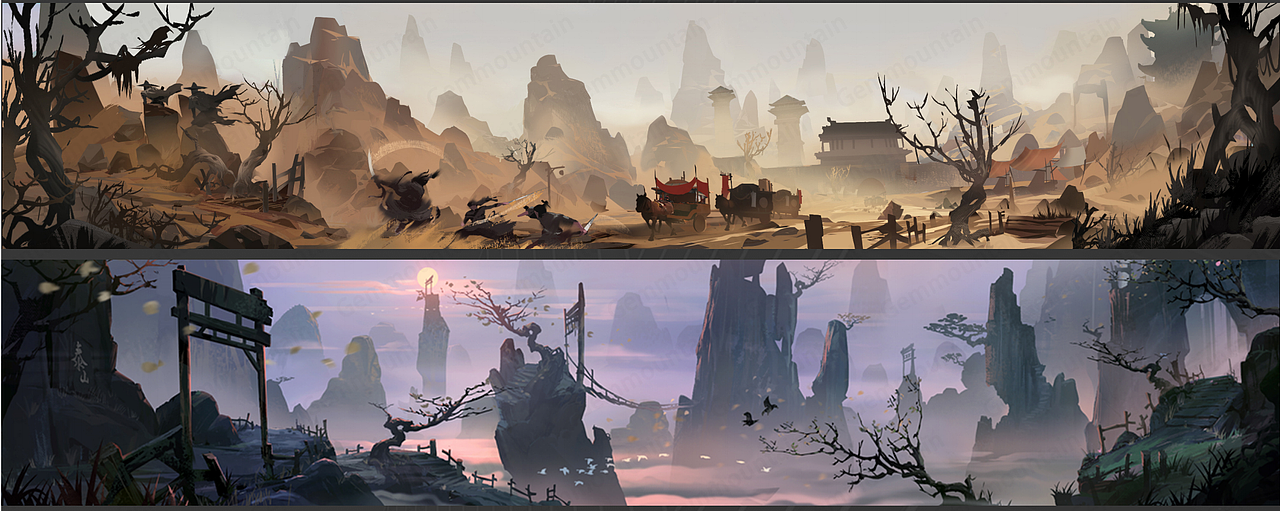 游戏场景（图ZMjYwNTM1MTA4） - 独立游戏 - 站酷设计师杭州吉曼特主美术原创素材 - 站酷ZCOOL