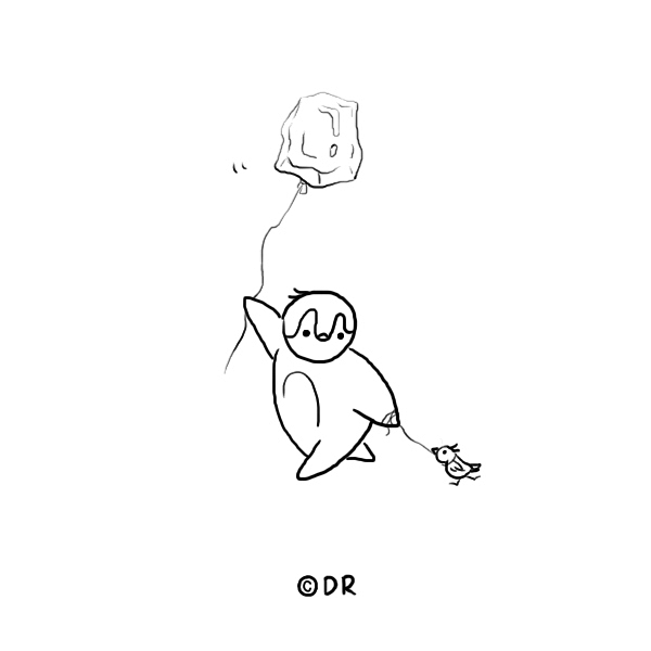 北极熊和企鹅|插画|新锐潮流插画|海盗鸟鸟_原创作品-站酷zcool