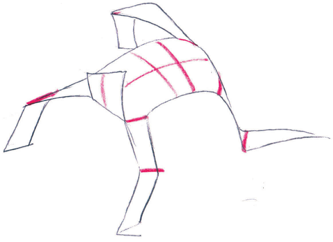 这些纸片人太有意思了!内附人体动态造型合集!