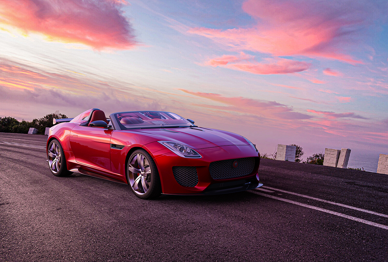 【Keyshot汽车渲染】