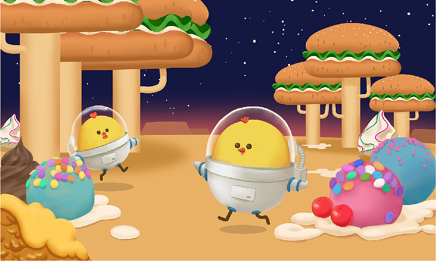 皇小小·鸡排家族（图ZMTU5NTUwNDMy） - 品牌 - 站酷设计师点石创意品牌全案原创素材 - 站酷ZCOOL