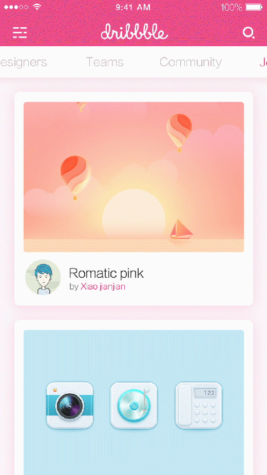 AE-app界面刷新（图ZMTUwOTM1MTQ0） - 动效设计 - 站酷设计师一小而过原创素材 - 站酷ZCOOL