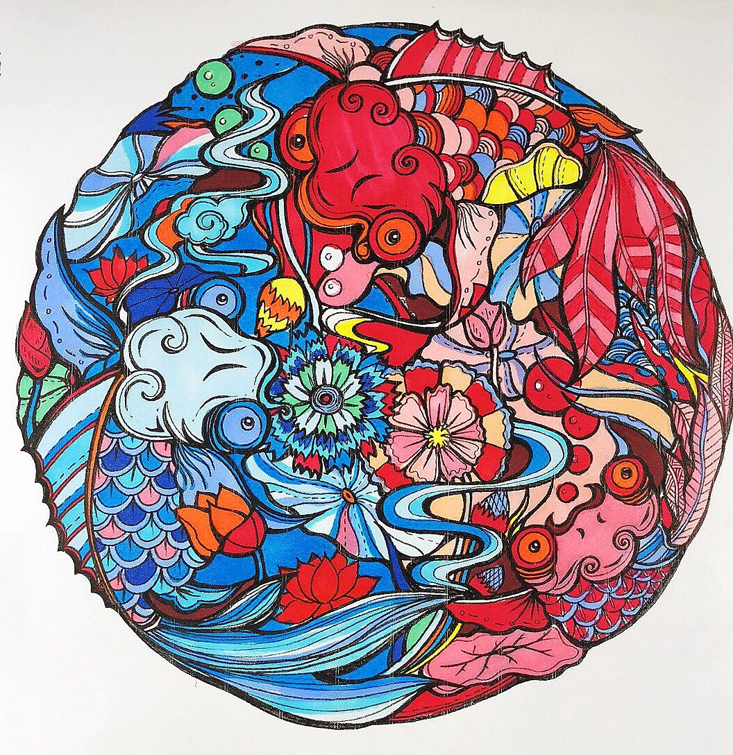 手绘 插画设计基础,海报,衍生品|插画|概念设定|不是废熊_ - 原创作品