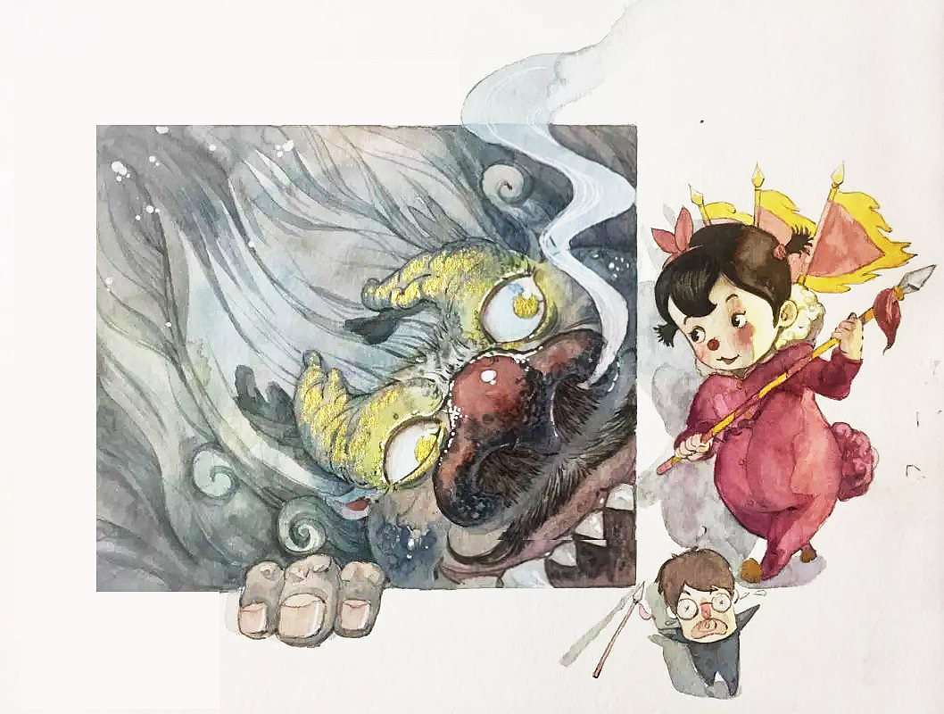 云朵成长记（图ZODA3NTg3NzI=） - 儿童插画 - 站酷设计师COOL稻草人原创素材 - 站酷ZCOOL