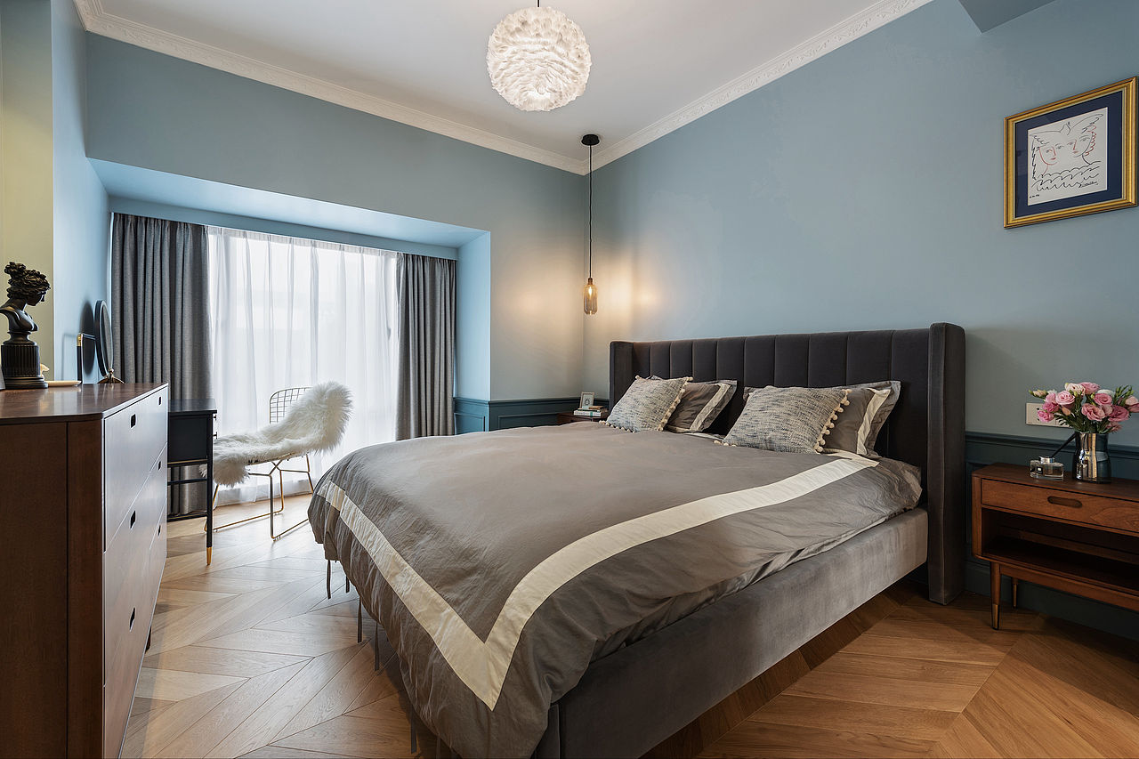 【作品】新桥恋人 | 120平小法式混搭轻复古（图ZMjQ3MDMwMTgw） - 家装设计 - 站酷设计师涵瑜室内设计原创素材 - 站酷ZCOOL