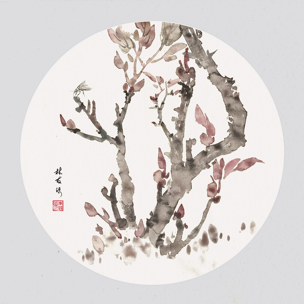 六幅写意花卉国画习作（图ZMjQ5NTA2MDY0） - 绘画 - 站酷设计师创e派原创素材 - 站酷ZCOOL