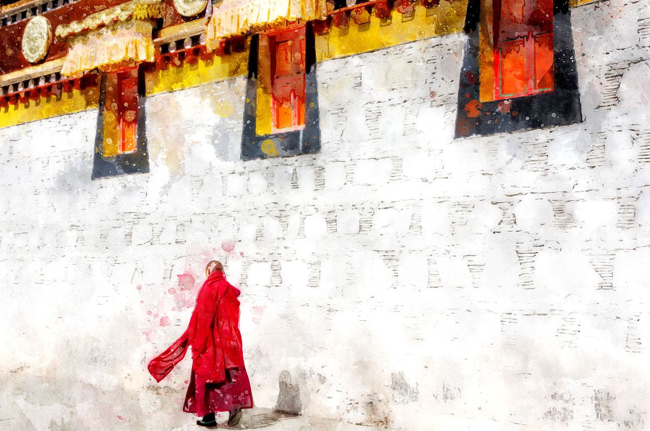 西藏 ----长生天最近的....（图ZMTkzMzY1MTM2） - 图案 - 站酷设计师A长白原创素材 - 站酷ZCOOL