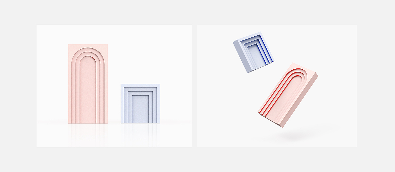 Circular arch 系列纳物盘