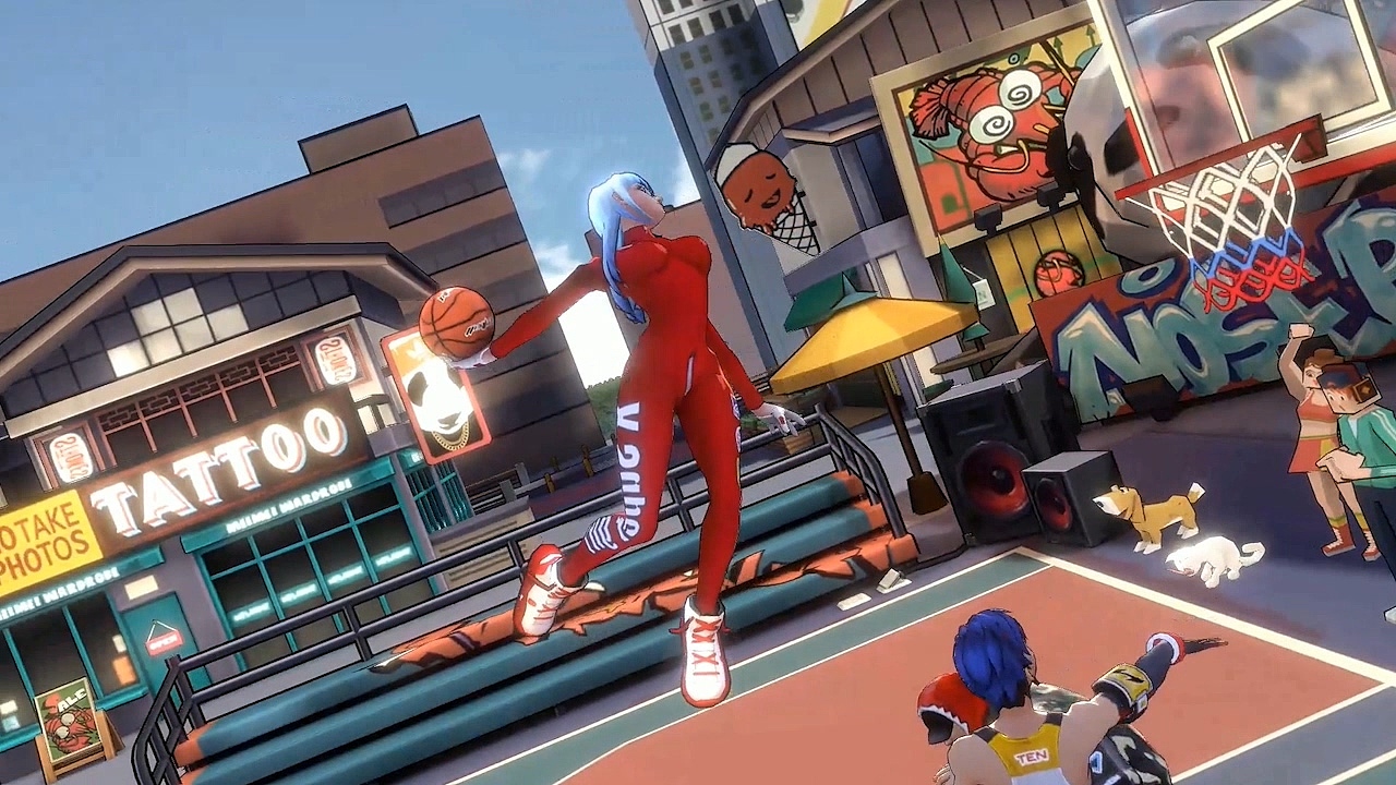 热血街篮灌篮集锦