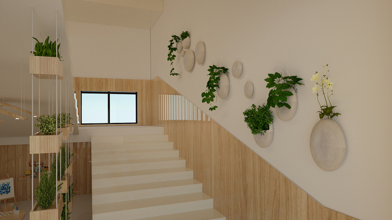 幼儿园楼道文化读书角