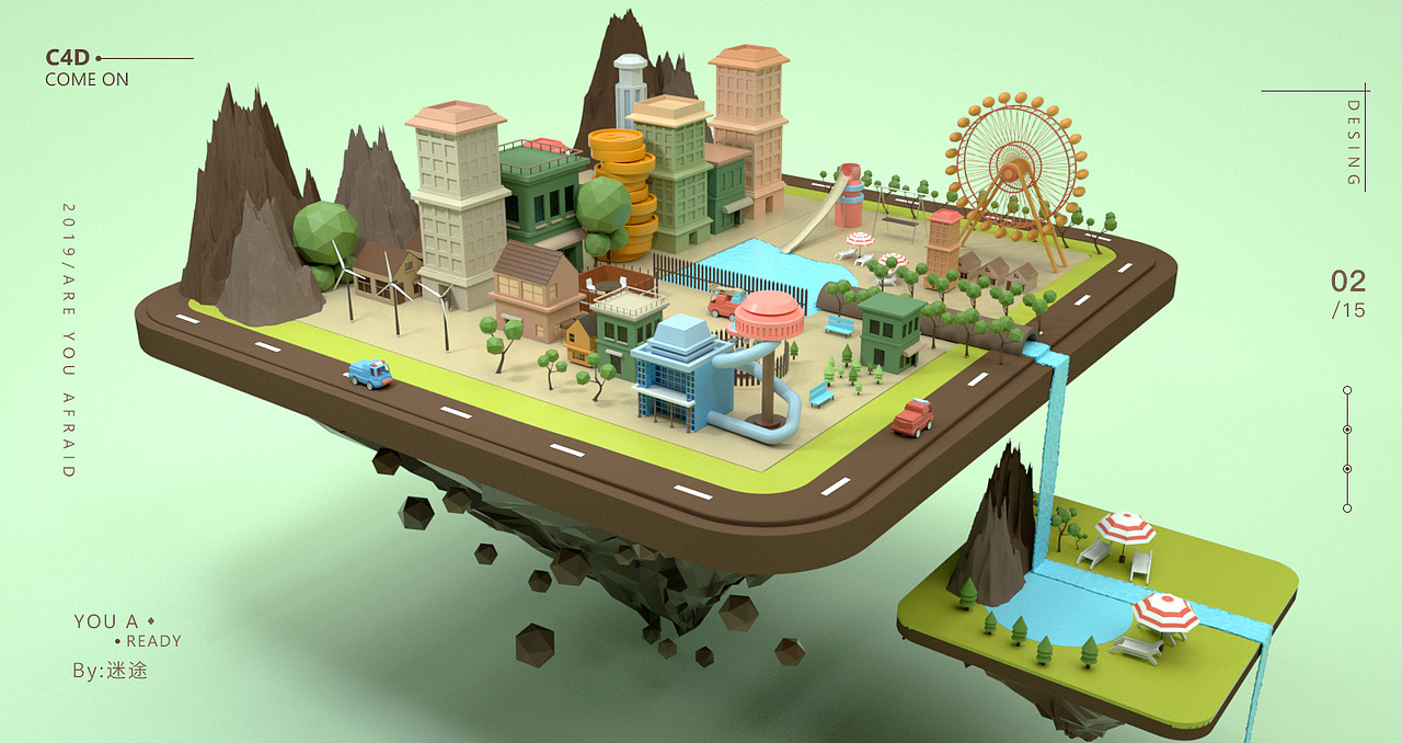 low poly 低边形 练习（图ZMTUwMTQwOTc2） - 其他三维 - 站酷设计师lost迷途原创素材 - 站酷ZCOOL