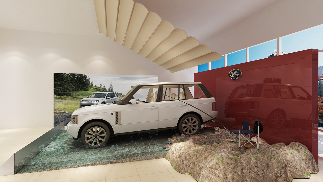 展厅效果图作品