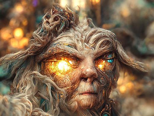 森林守护者·AI人工智能绘画艺术