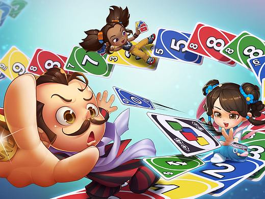 《一起优诺》宣传（个人主页-ZNDkxMDI2NDA=） - 游戏原画 - 站酷设计师QFF要早睡原创素材 - 站酷ZCOOL