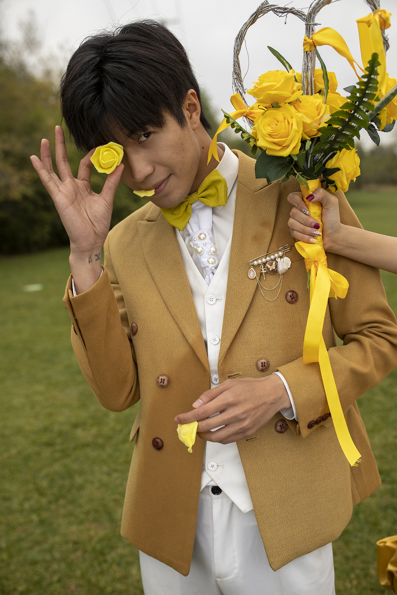 人像暖色风格修图