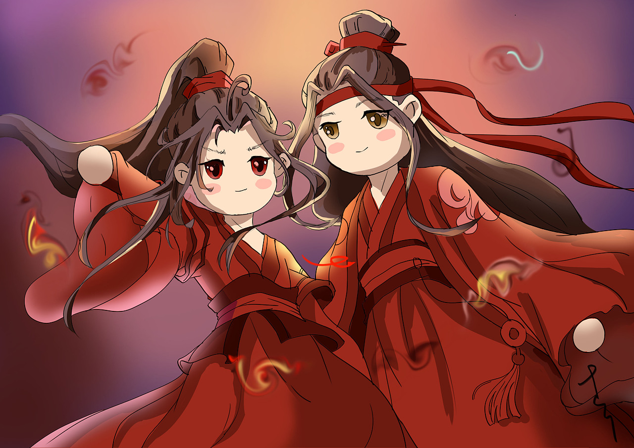 忘羡同人|动漫|单幅漫画|花城啊啊啊 - 原创作品 - 站酷 (zcool)