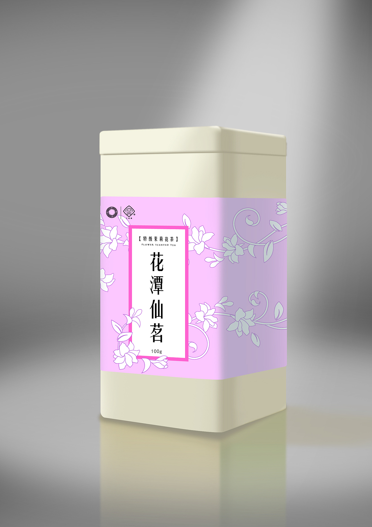 花茶 包装 茶叶包装 茶 茉莉花茶（图ZNDkwNjQ3MDQ=） - 包装 - 站酷设计师真好呀小鱼原创素材 - 站酷ZCOOL
