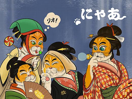 日本浮世橘绘系列