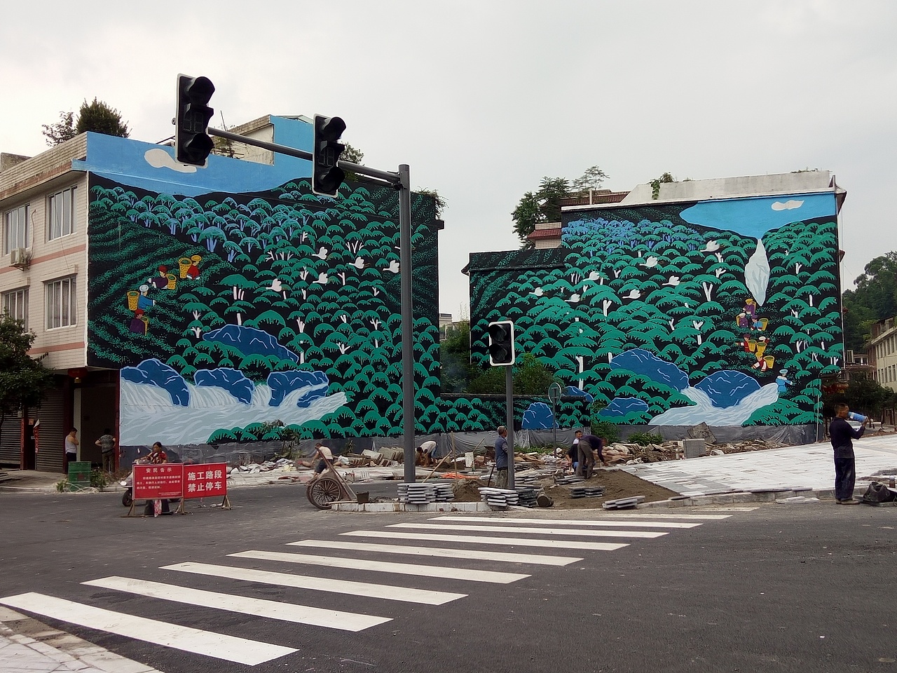 新农村墙绘,乡村文化墙,社区墙绘,农村墙绘,文化墙