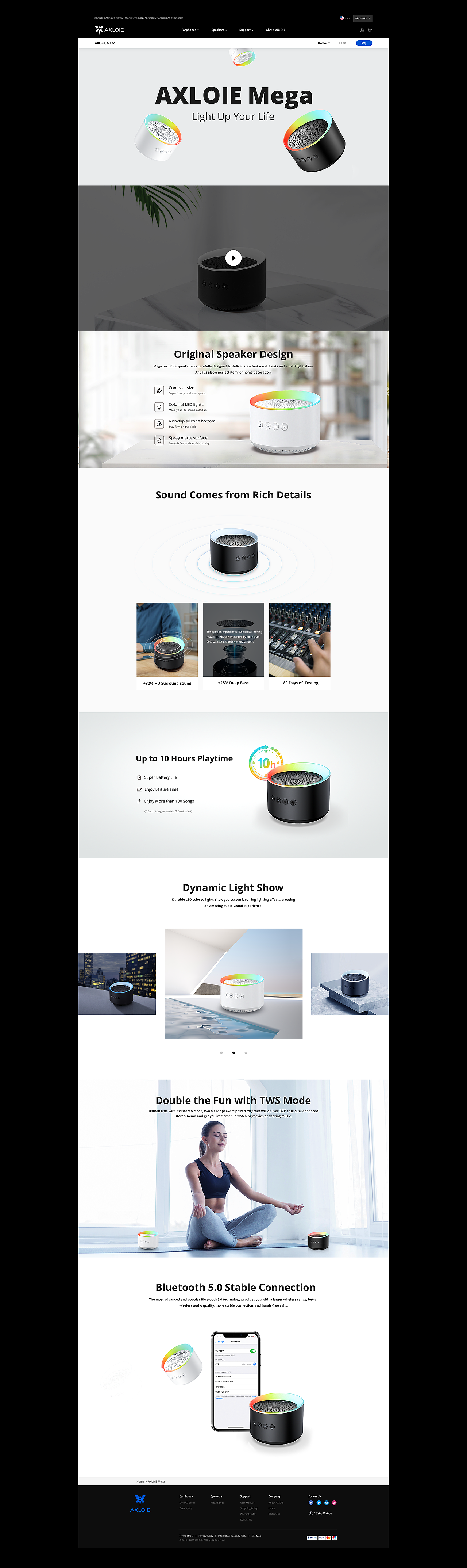 axloie web design #官网视觉设计