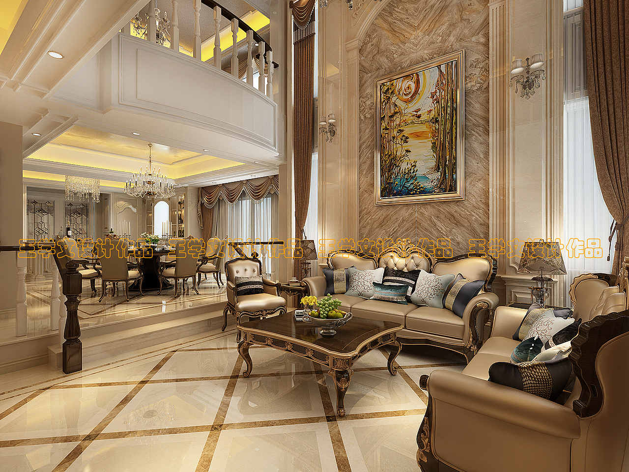 辽宁 龙湖滟澜山（图ZMjE2NTg3NTky） - 家装设计 - 站酷设计师王学文设计事务所原创素材 - 站酷ZCOOL