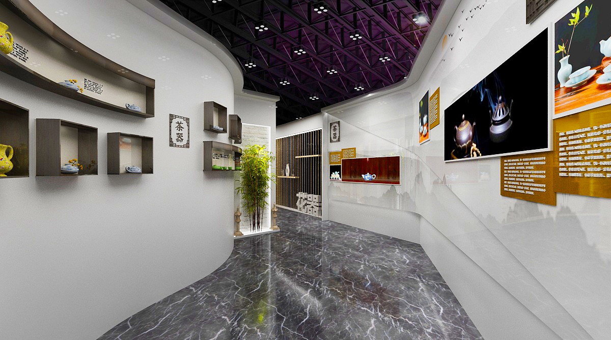 瓷器展厅效果图设计