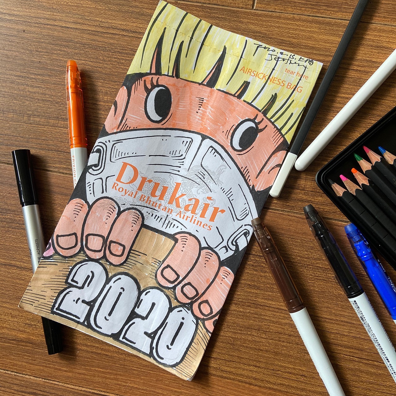 2020年春的边宅边画（图ZMTk2NjczNTI4） - 新锐潮流插画 - 站酷设计师戴帽子的谢建平原创素材 - 站酷ZCOOL