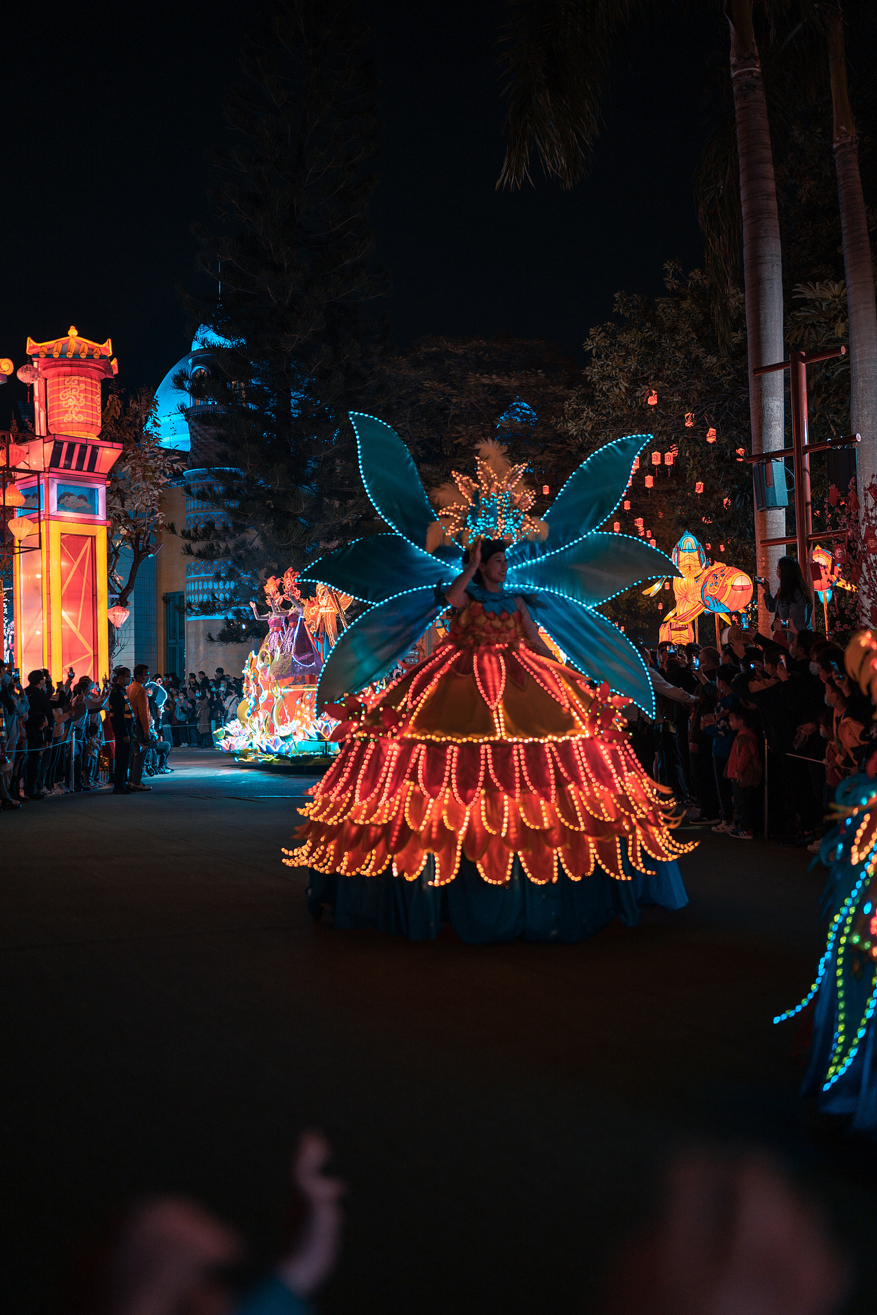 元宵花车巡游1（图ZMjg5MzA4NDIw） - 人文/纪实摄影 - 站酷设计师寒尽影原创素材 - 站酷ZCOOL