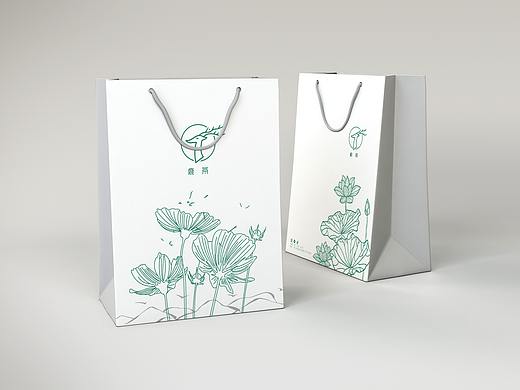 手提袋包裝設(shè)計(jì)（個(gè)人主頁(yè)-ZMzgxOTMxOTI=） - 包裝 - 站酷設(shè)計(jì)師夏姬丶八徹原創(chuàng)素材 - 站酷ZCOOL