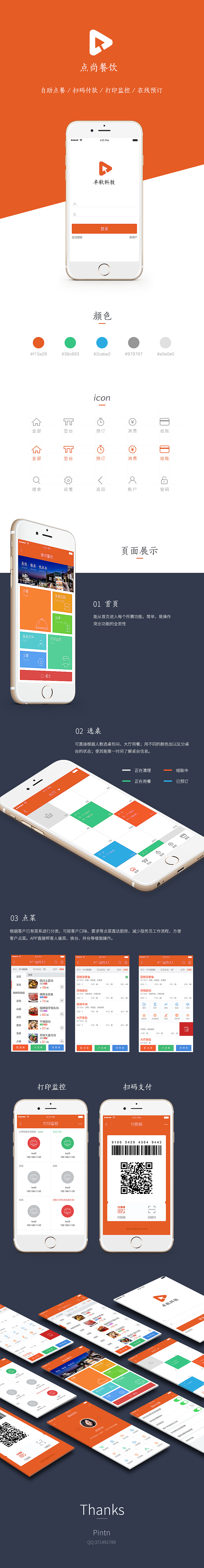 点尚餐饮APP（图ZMzk0MDQ3ODQ=） - APP界面 - 站酷设计师Pintn原创素材 - 站酷ZCOOL