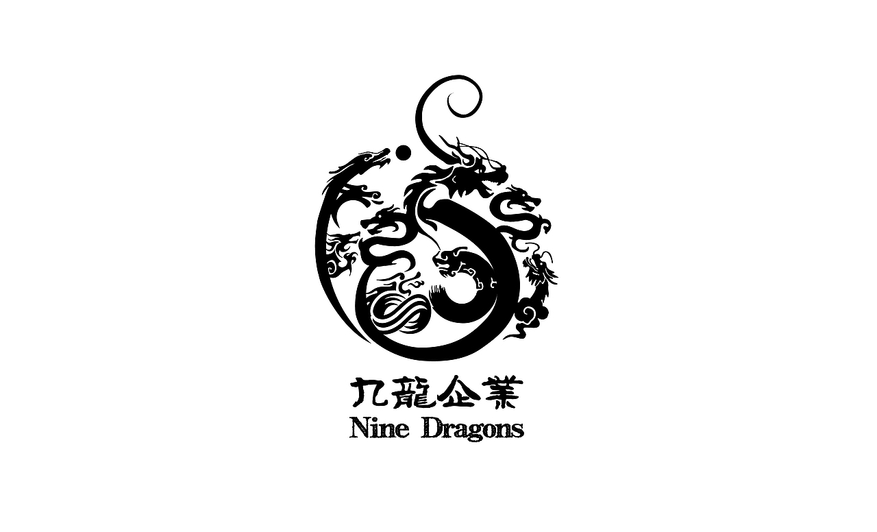 九龙集团logo设计