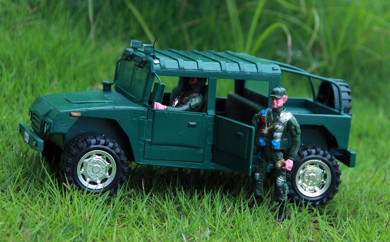 越野车-ABS板模型制作